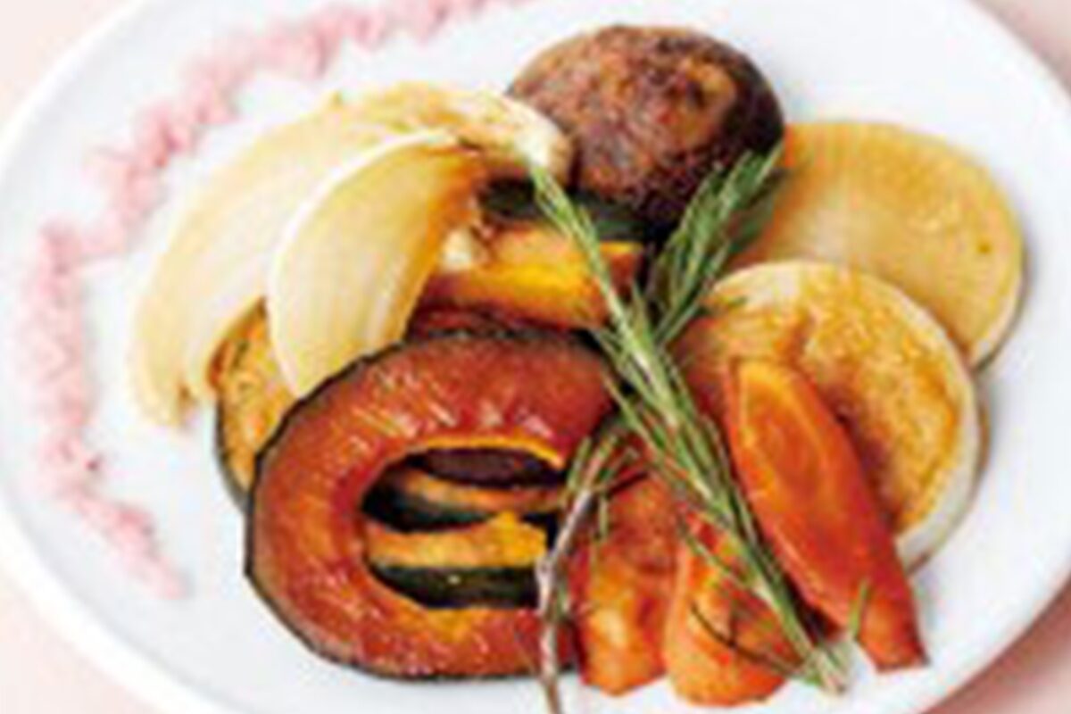 Teriyaki Grilled Seasonal Vegetables