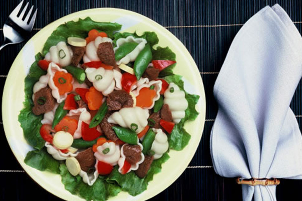 Pasta Salad with Peanut Sauce