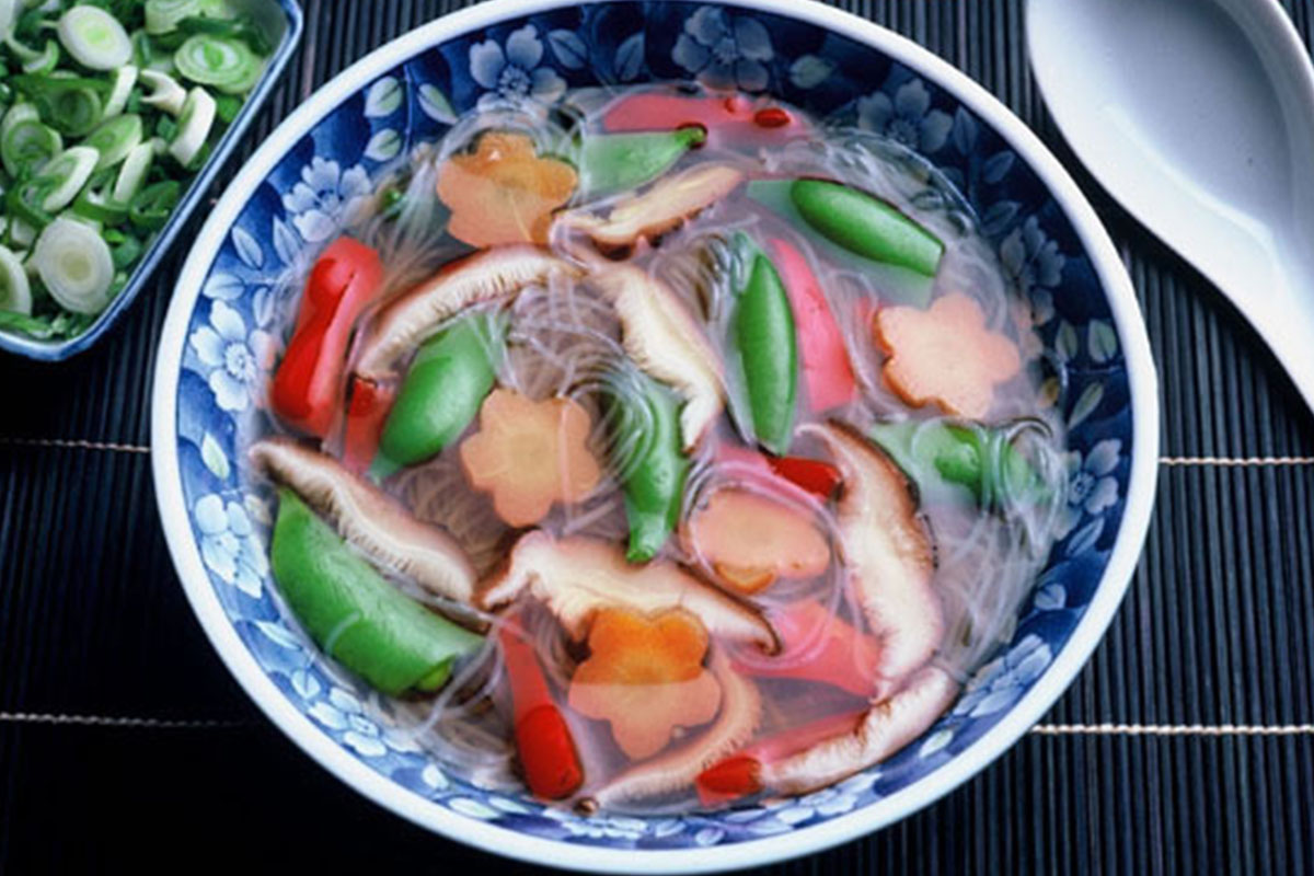 Hot and Spicy Chinese Noodle Soup