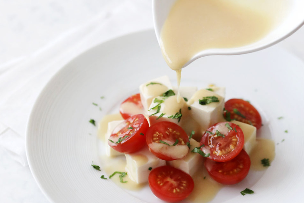Tofu & Tomato Caprese