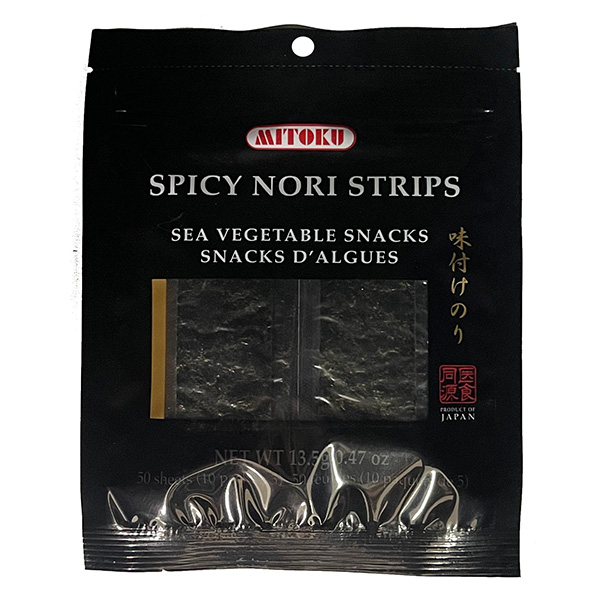 Tiras de Alga Nori picantes