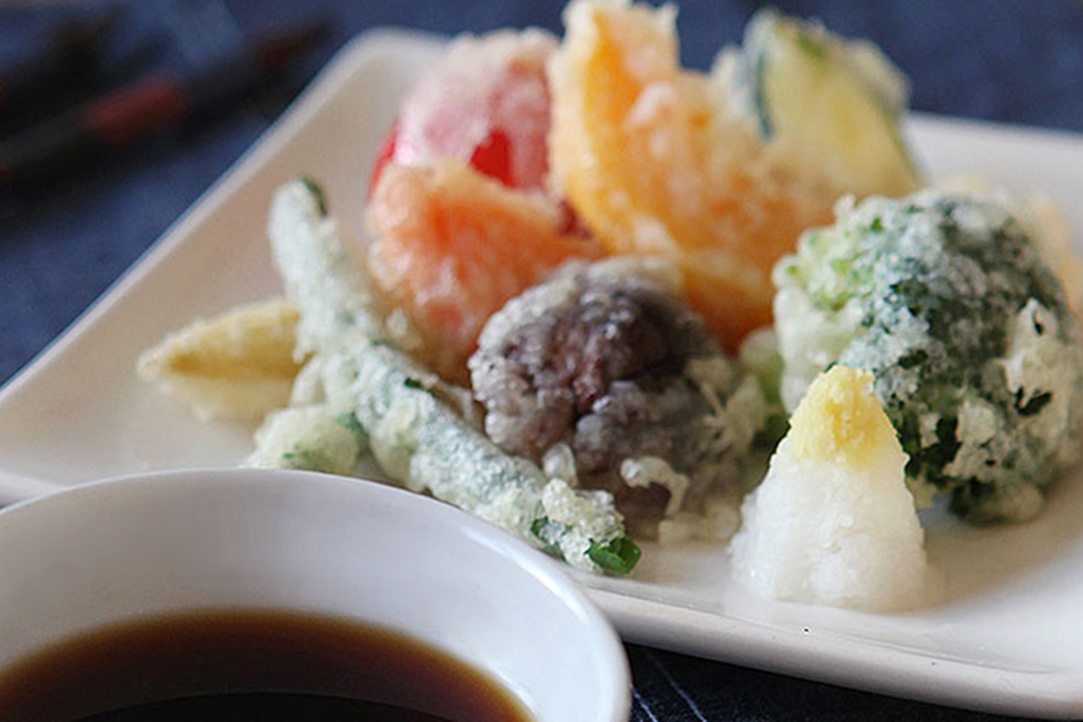 Tempura with Tempura Dip Sauce