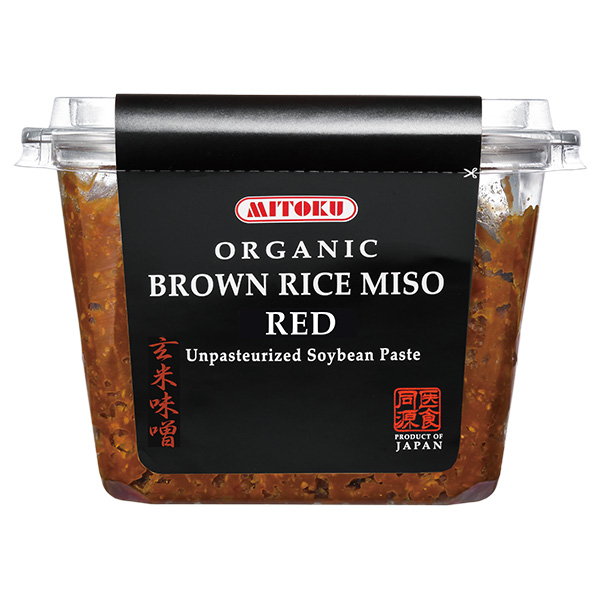 Organic Brown Rice Miso Red, Unpasteurized